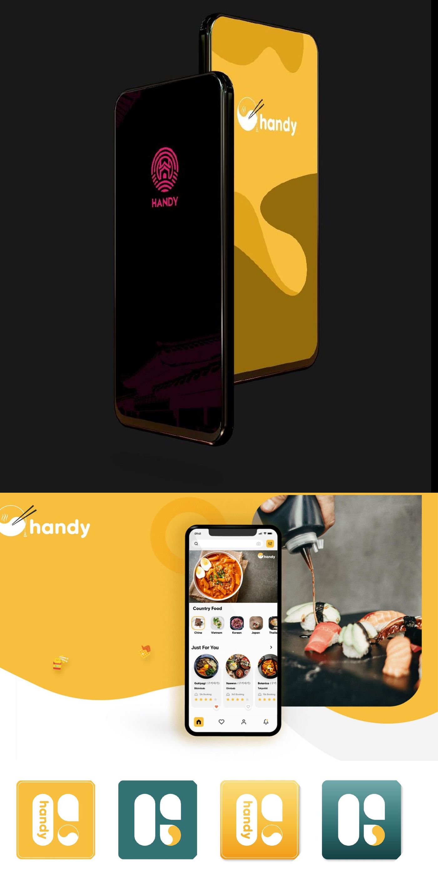 Handy – Brand ẩm thực Hàn – 01