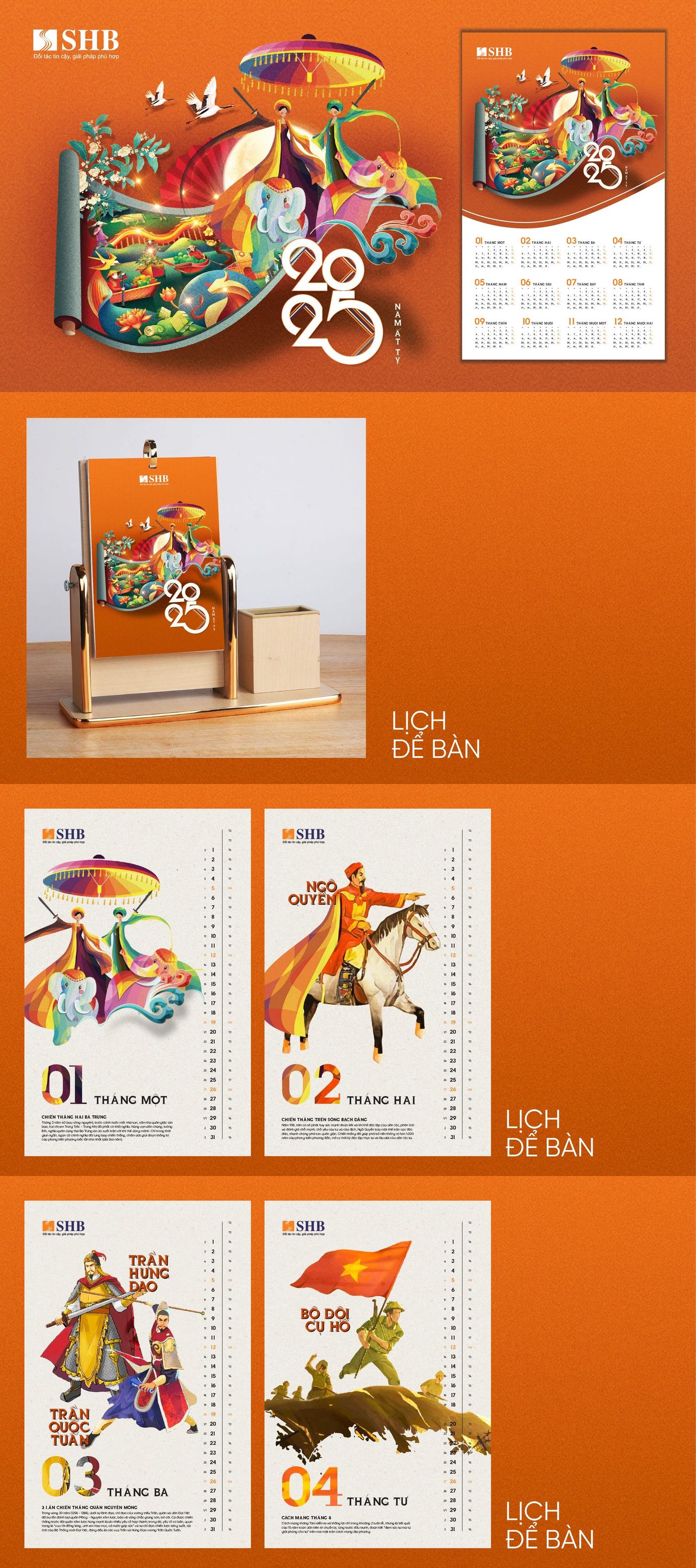 SHB – Lịch Tết Ất Tỵ – 01